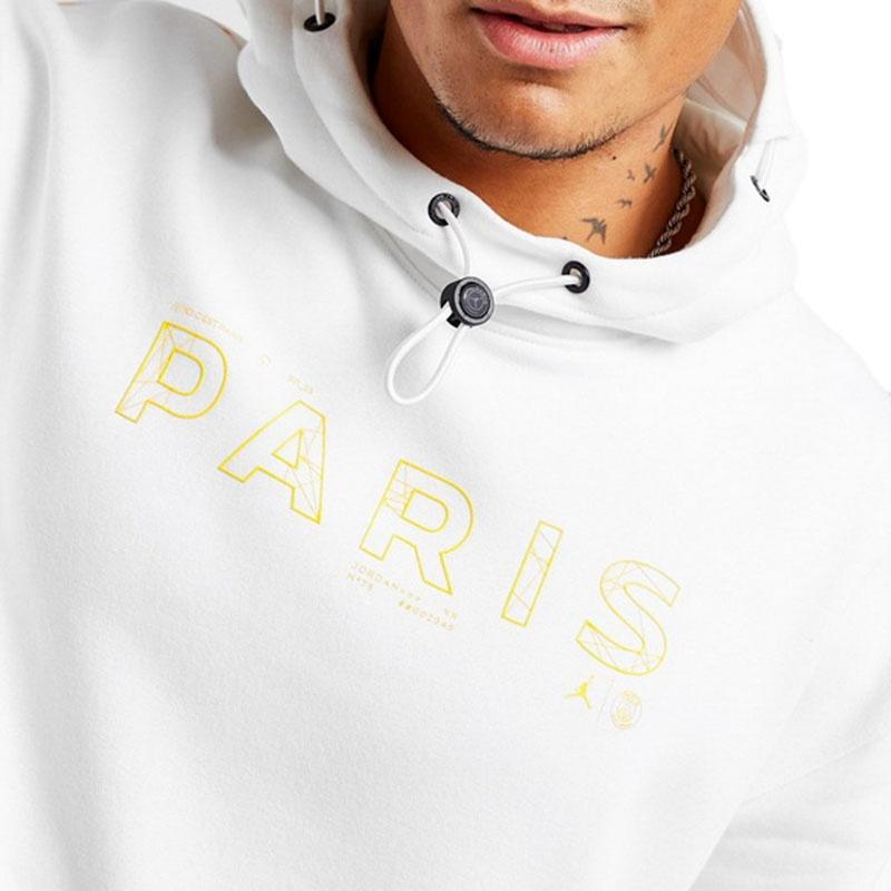 Air Jordan x PSG Hoodie 'White' Men's DV0614-100