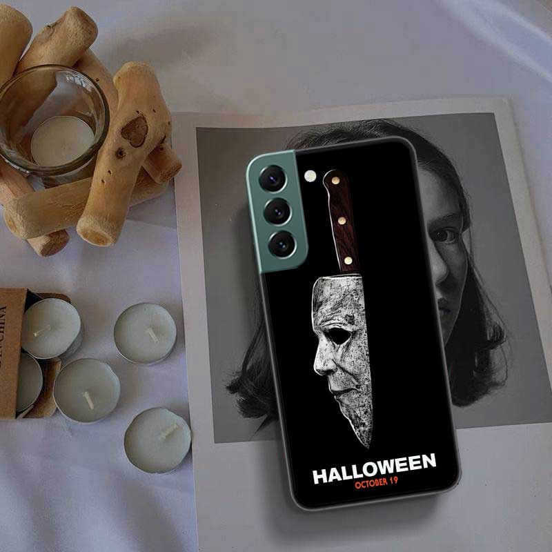 Хэллоуин Проклятие Майкла Майерса Фильм Ужасов Чехол Для Телефона Для Galaxy A55 A35 A25 A15 A03S A04S A05S Samsung A20E A30 A40 A50