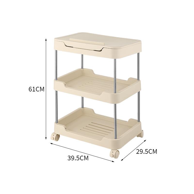 3/4 яруса передвижной стеллаж для хранения на колесиках книжная полка бытовая тележка кухонный уголок узкий щелевой шкаф для хранения ванная комната гостиная