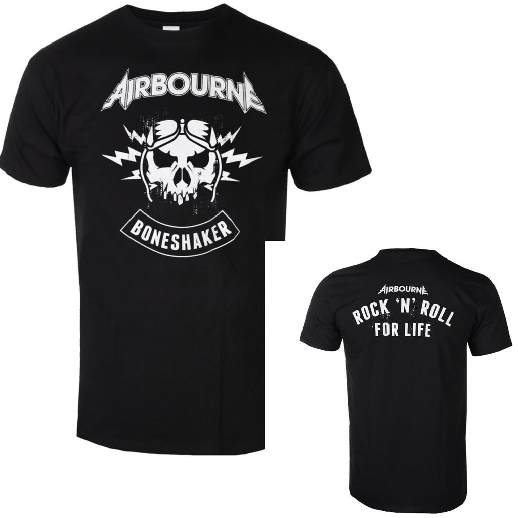 Airbourne Graphic Cotton Band Tshirt Unisex Summer Short Sleeve Fashion Brand Tee Luxury Casual Vintage Tees