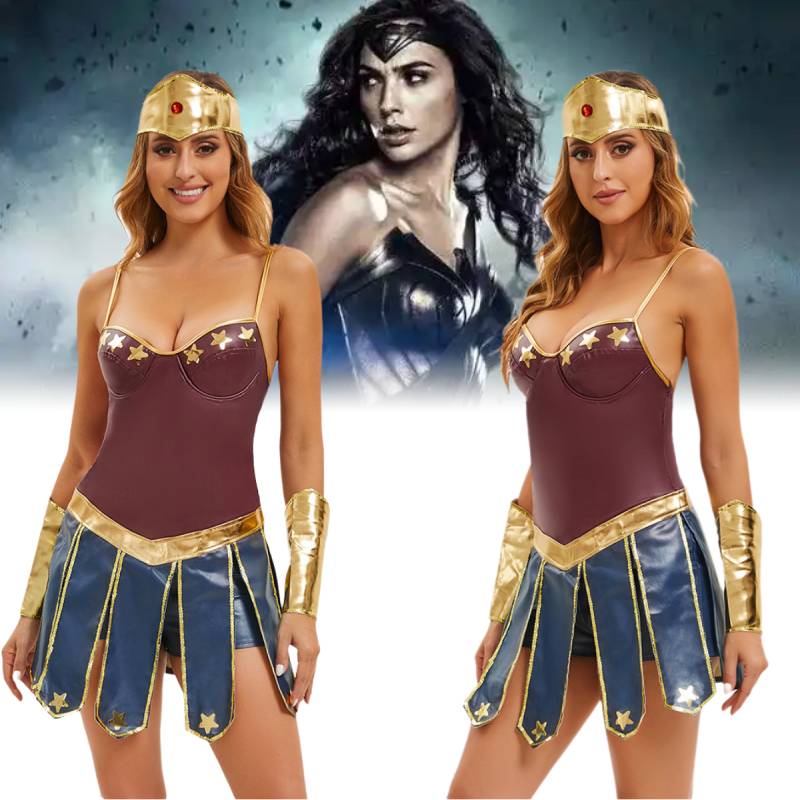 Wonder Justice League Woman Cos Clothing Stage Perform Suit Movie Cosplay