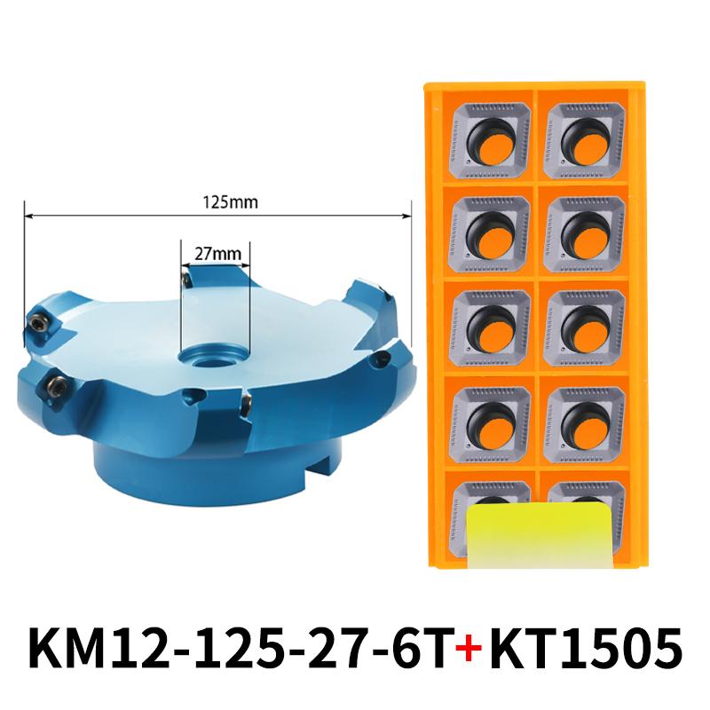 KM12/BAP 400R Фрезы торцевые алюминиевые с головкой SEKT/APMT пластинами из твердого сплава для станков ЧПУ Инструменты высокой твердости