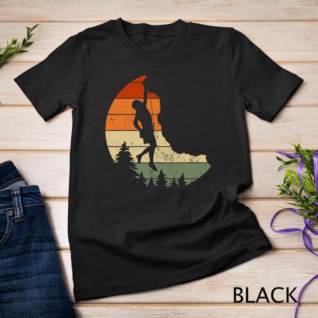 Retro Rock Climbing Vintage Climber T Shirt