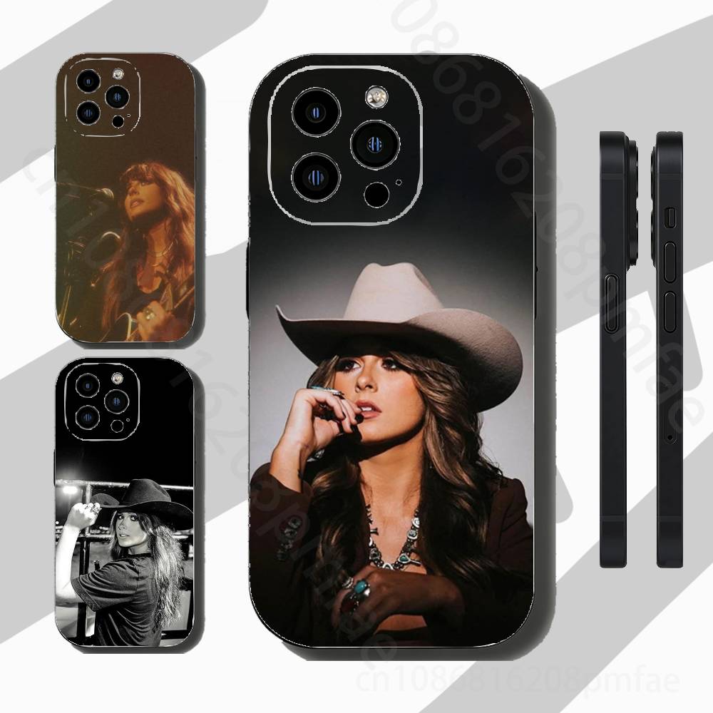 Чехол для iPhone E-Ella L-Langley Singer Для 17,16,15,14,13,12,11 Pro,Max,Plus,X,XS,XR,SE,Mini Защитная крышка на заднюю панель