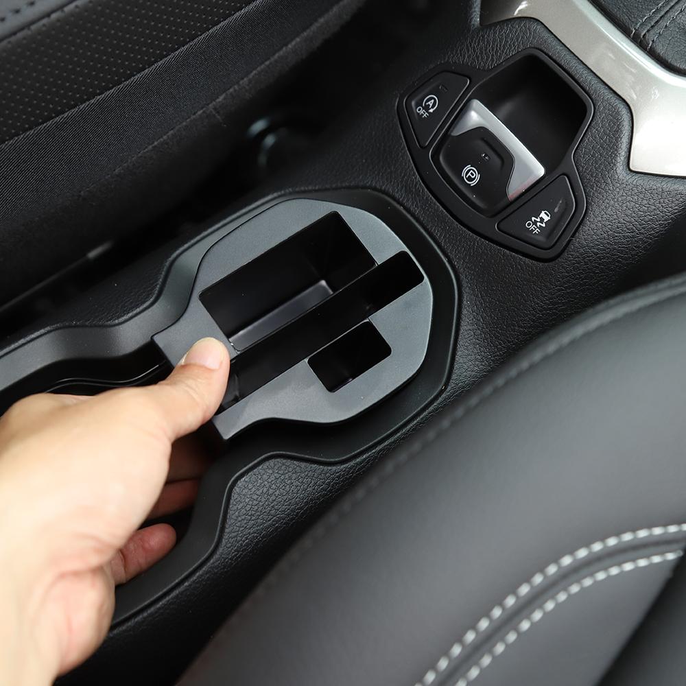 Подстаканник Ящик для хранения Органайзер Контейнер Для Jeep Renegade 2016 и новее Аксессуары для интерьера автомобиля