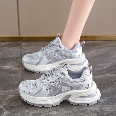 2024 осень новые кроссовки папы интернет-знаменитости такие же женские кроссовки на платформе прочные удобные дышащие кроссовки папы