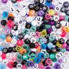 50PCS Acrylic Letter Flat Beads for Jewelry Making