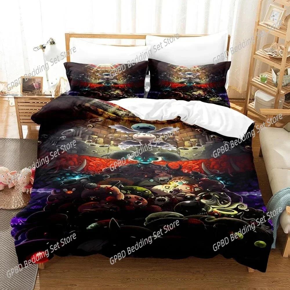 Luxury New 3D Print Game The Binding of isaac Bedding Set Single Twin Full Queen King Size Bed Set Teenager Bedroom Sheet sets