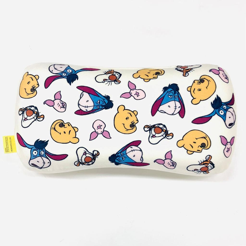 MORIPiLO Memory Foam Lumbar Disney Winnie the Pooh Soft and Soft to the Soft Plush Nap 20x40x8cm Disney Morishita 428272 Pillow, (Relaxing Pillow),