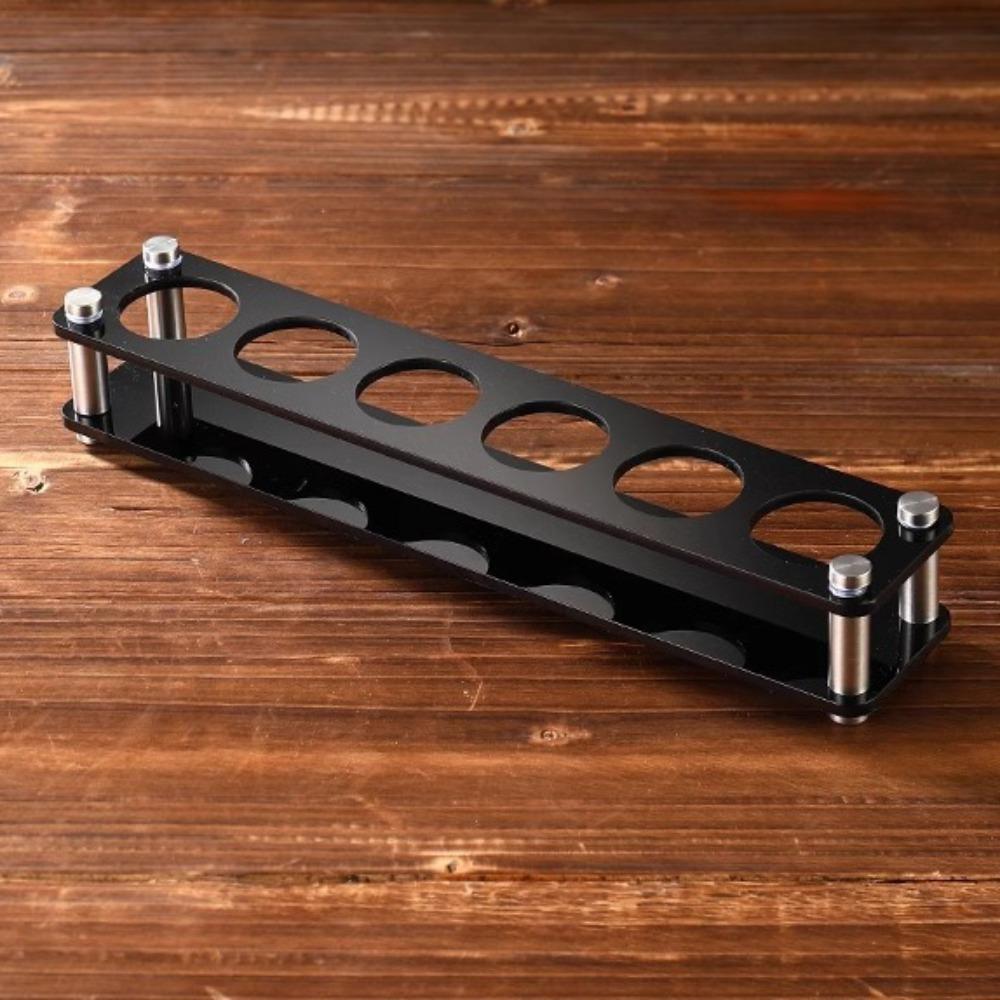 38mm Shot Glasses Holder 6/12Hole Cup Serving Tray Acrylic Cup Holder Restaurant Service