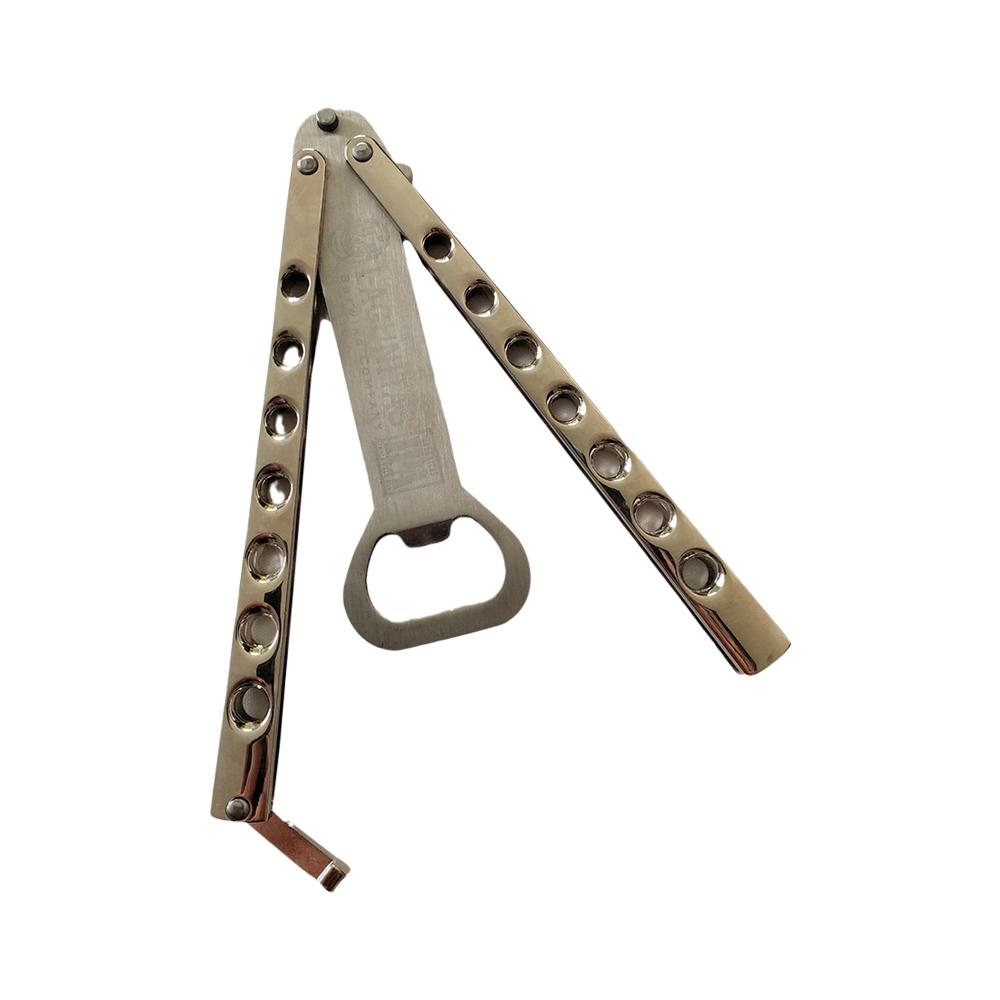 Folding Stainless Steel Beer Bottle Opener Multifunctional Bottle Opener Butterfly Trainer Tools 6