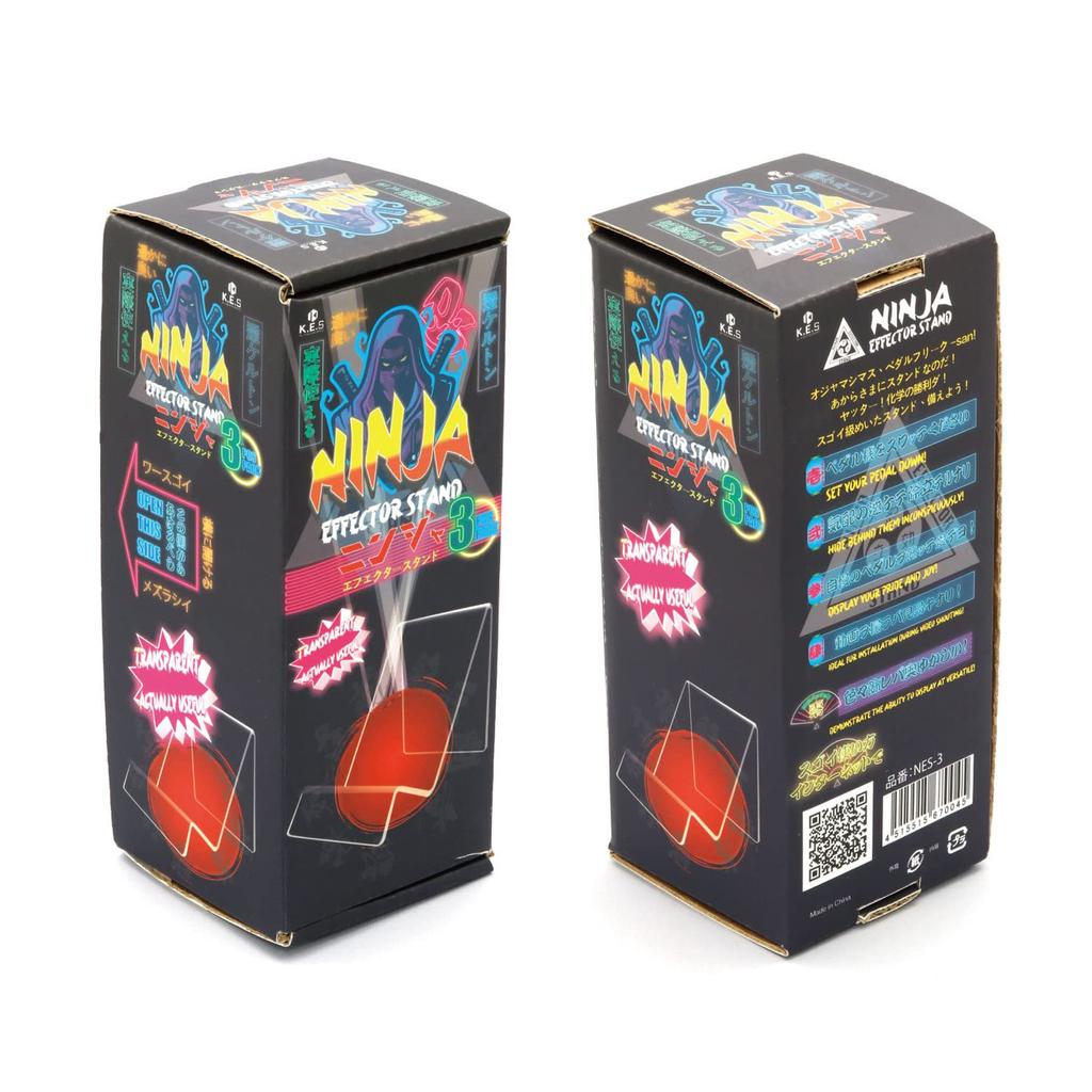 Подставка для эффектора, набор из 3 штук, прозрачный KES NES-3