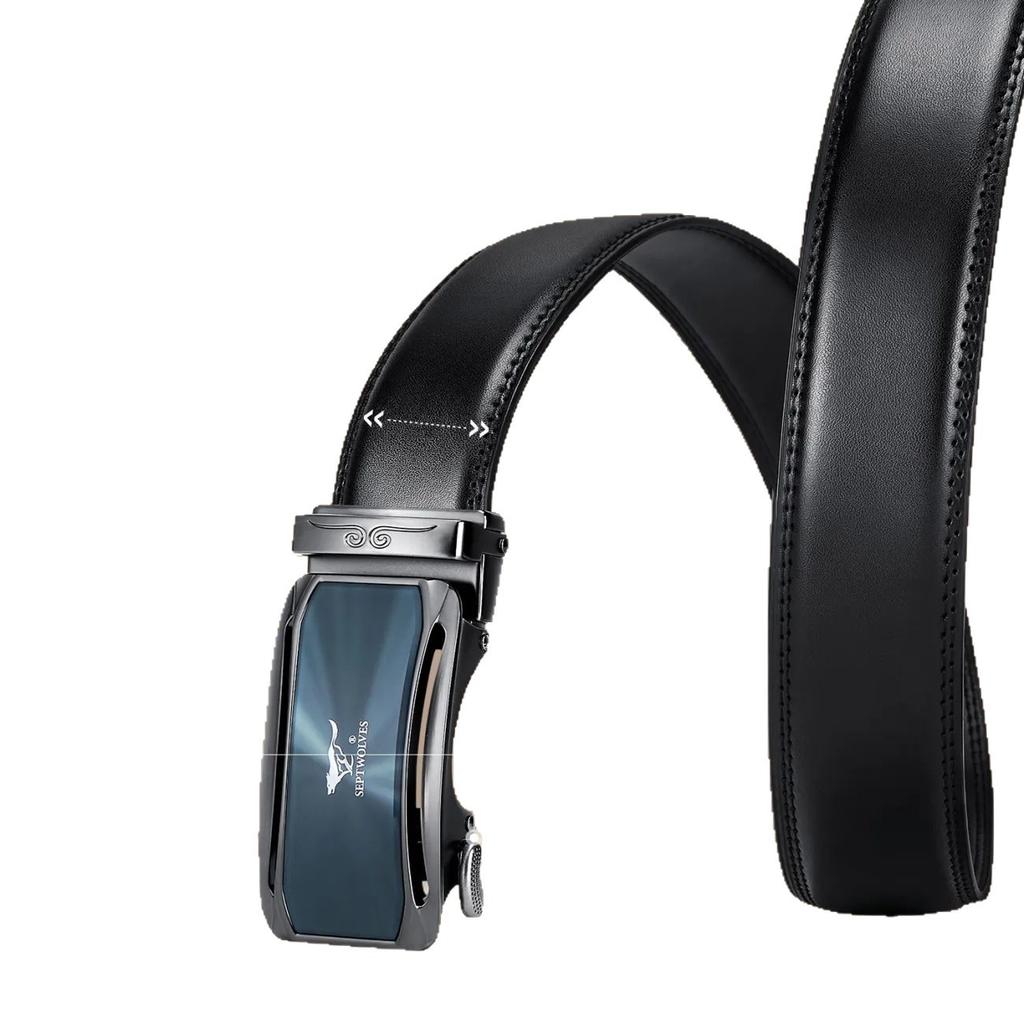 Belts for Men's High End Automatic Buckle Belt Casual Versatile Belt Holiday Gift Belt
