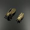 Brass Cicada Tabletop Small Ornaments Décoration Miniature Make A Huge Splash Car Interior Ornaments Desk Accessories