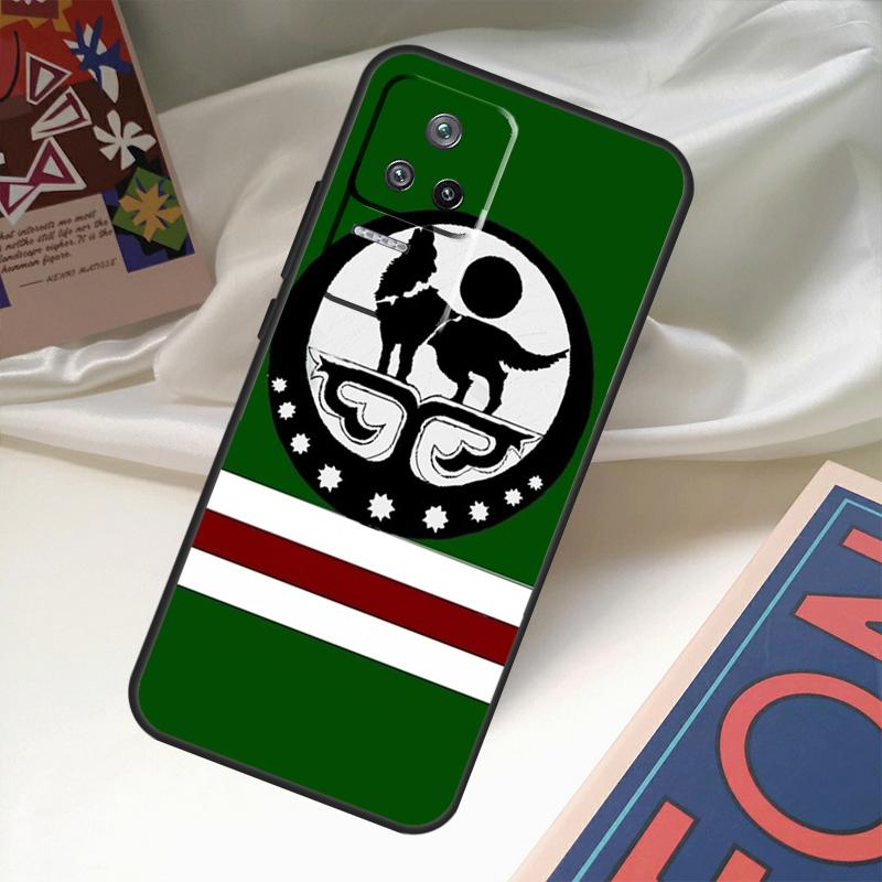 Chechnya Flag Chechen Wolf Case For Xiaomi 13 14 Ultra 11T 12T 13T Pro 12 Lite POCO X6 M6 Pro X3 X4 X5 M5s F3 F5 Cover