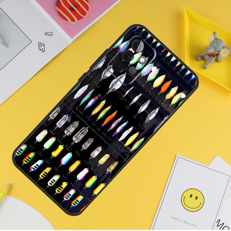 Чехол для рыболовных снастей для Samsung Galaxy A54 A34 A14 A13 A33 A53 A12 A32 A52 A71 A51 A15 A25 A35 A55