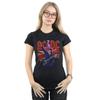 AC/DC Womens/Ladies Angus Union Flag Lightning Cotton T-Shirt