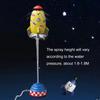 Модернизированная водяная ракета, водяной распылитель, детская вращающаяся летающая игрушка, игрушка для улицы, водяная струя, активируемая давлением, родитель, водяной шланг в комплект не входит