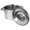 Covered Stockpot Kitchen Supply Sauce With Thicken Cooking Large Bucket Soup Boiling Pan Porridge Deep Lid Milk Pots Pans Fryer