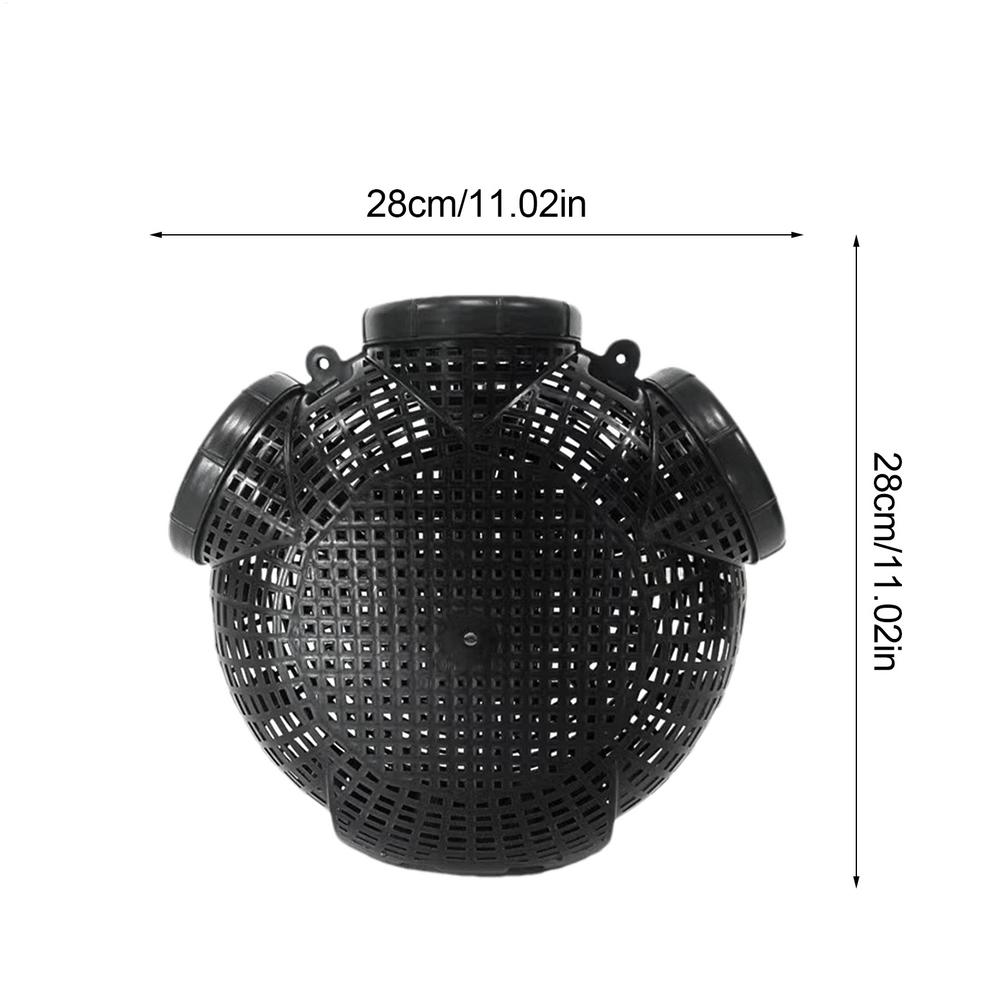 8/6/3 Holes Crayfish Fishing Trap Catch Loach Lobster Yellow Eel Cage Portable Crab Fishing Net Multi-Hole Shrimp Catcher Cage