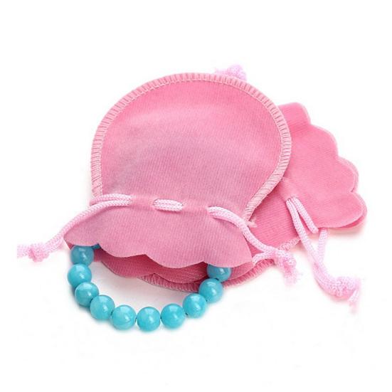 10 шт плюшевая ткань на шнурке ожерелье браслет ювелирные изделия подарочная сумка для хранения