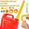 Gas Tank Spout Replacement Set with Flexible Nozzle Universal Wide Compatibility Simple Installation Replacement Gas Can Spout Kit