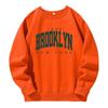 Brooklyn 1898 New York Letter Printing Unisex Hooded Fleece Soft Warm Pullover Fashion Classic Hoodies Sport Original O-Neck Hoody