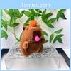 Adorable Colorful Capybara Plush Toy With Soft Short Fur Perfect For Birthdays And Gifts