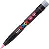 Paint Marker - POSCA - Pink Brush - Opaque - Water-based - Line Width : 1-10 Mm