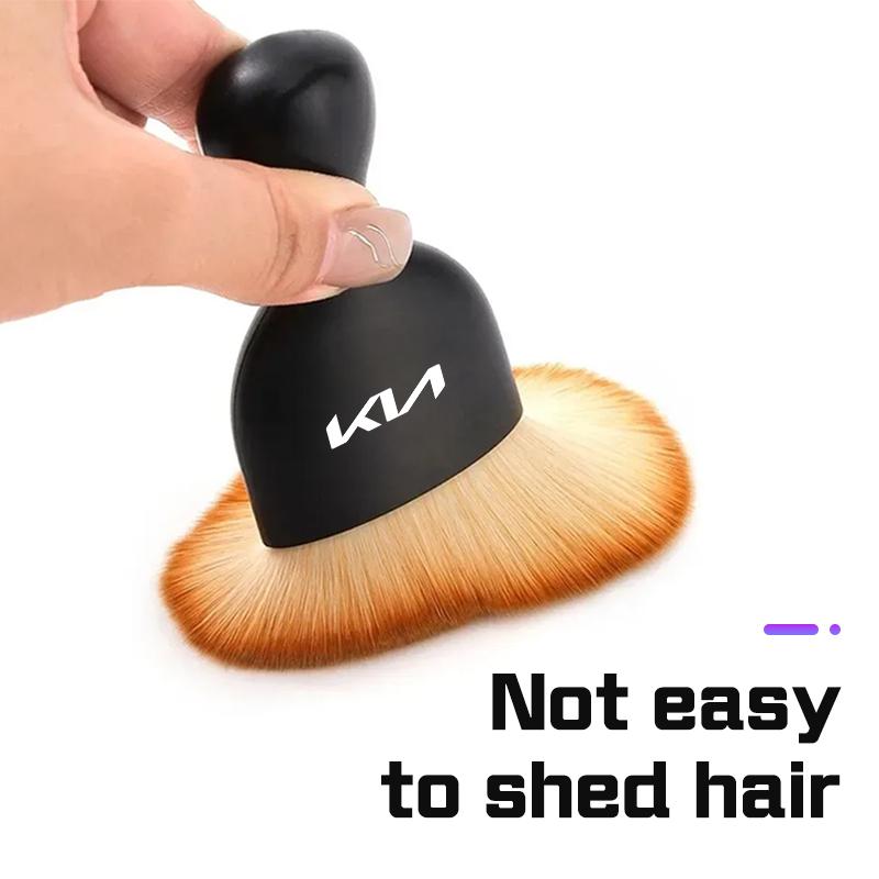 AHT1 For KIA Rio K5 K2 Sportage Ceed Sorento Picanto Stinger Soul Car Interior Cleaning Soft Brush Air Outlet Clean Brush Accessories
