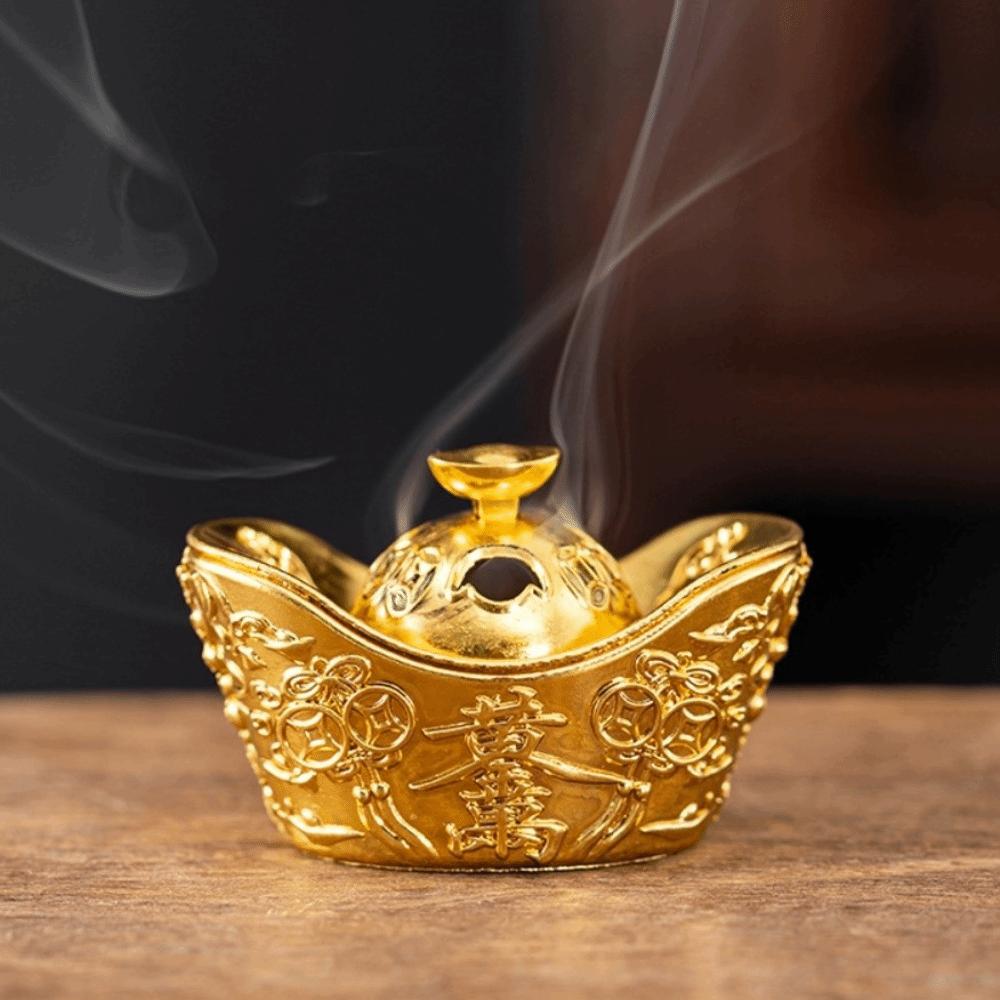 Handheld Incense Burner Elephant Desktop Ornament New Incense Holder Meditation Use