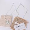 Handmade Beads Necklace Beach Woman Choker Ins Starfish Necklace  Jewelry