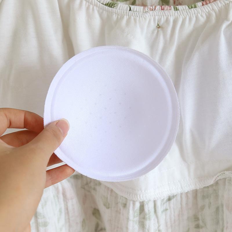 Новая летняя ночная рубашка, женская комбинация, платье из 100% хлопкового крепа, классная юбка с подкладкой для груди, ночная рубашка, женская милая домашняя одежда