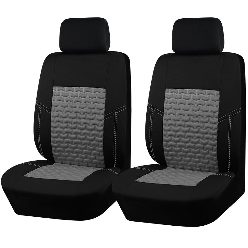 TQ013-2+1 Universal 4mm Sponge Seat Covers Fit For Most Van Truck For Mk6 Transit For Ford Transit For Fiat Ducato For Citroen Relay