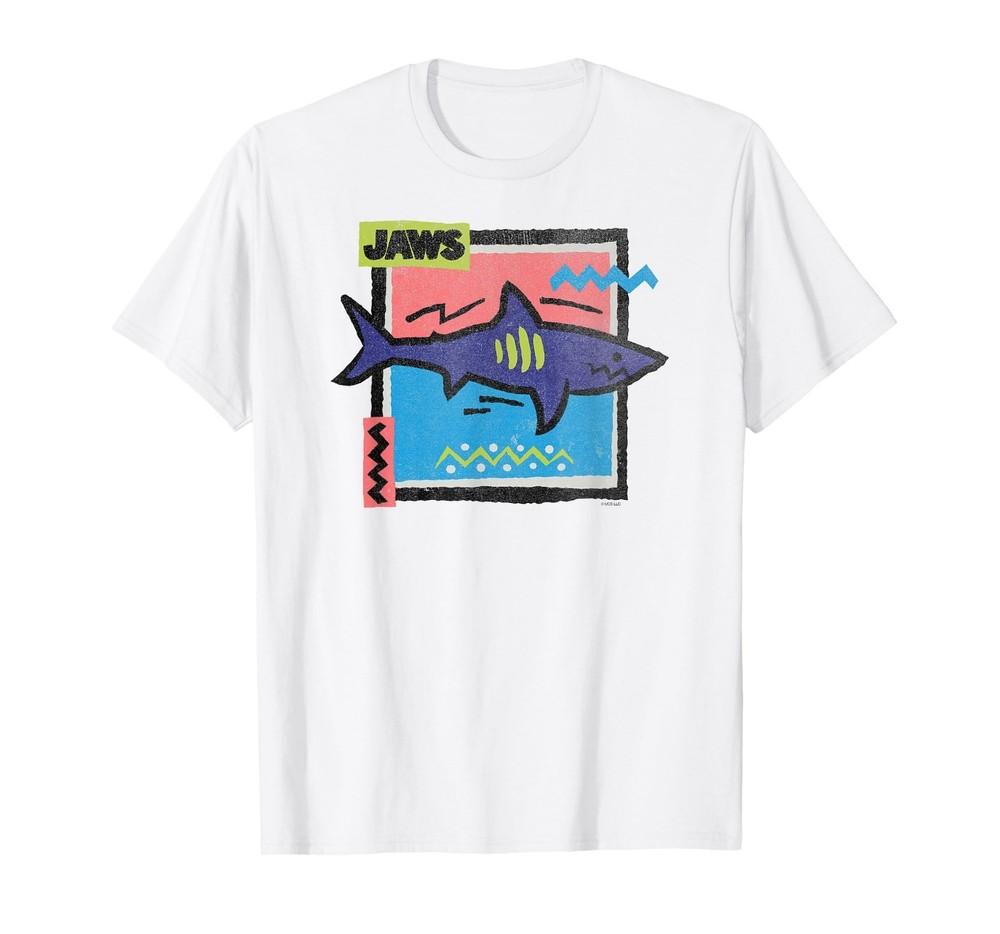 Jaws Neon Shark T-Shirt