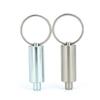 Factory Outlet Zinc-Plated Spring Pin Plunger Unthreaded Stainless/Carbon Steel Indexing Plungers With Pull Ring