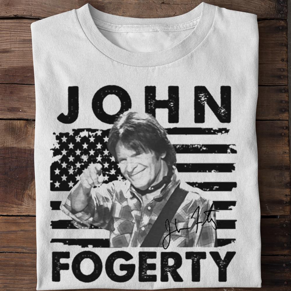 New John Fogerty Gift For Fan S to 5XL Cotton T-shirt TMB2322 Unisex T-Shirt