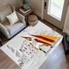 Football Match Progress Floor Rug Office Rug Suitable for Study room Dining Room Game Room Bedrooms Anti-slip Rug Decorate Offices Spiritual Gift