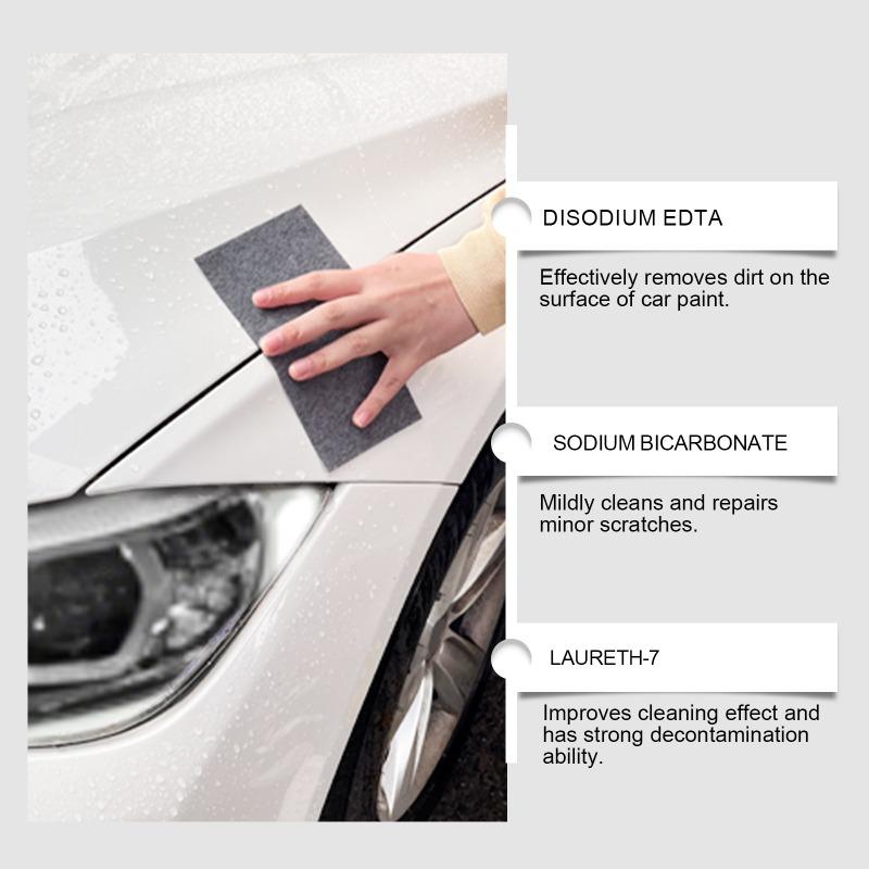 Универсальный ремонт царапин на автомобильной краске, полировка и уход, аксессуары, набор для удаления царапин с салфеткой Nano Flash, не вызывает коррозии