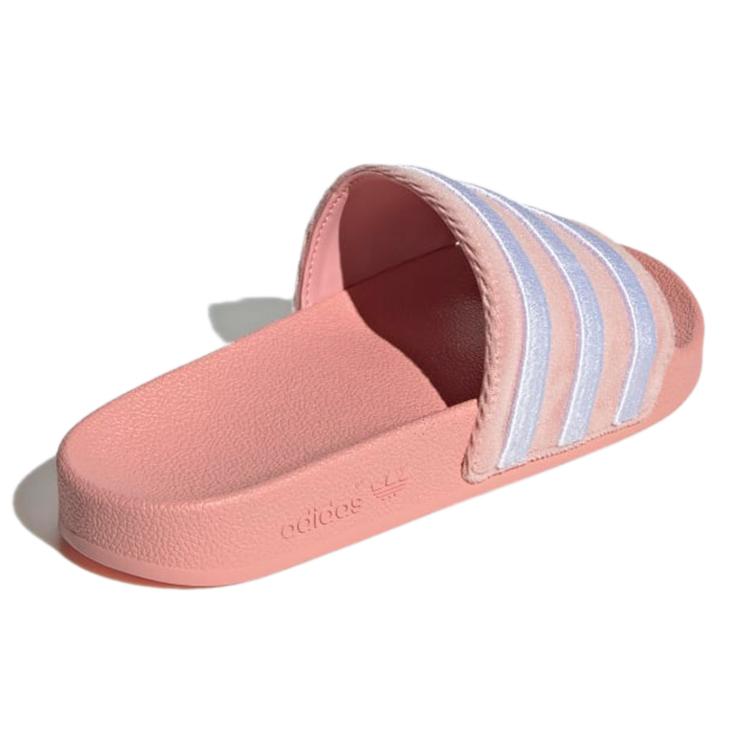 Adidas Женские кроксы Adilette 'Wonder Mauve White' Женские GX3372