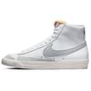 Nike Blazer Mid 77 Vintage Светло-серый дымчатый Унисекс Кроссовки Белый Черный Парус BQ6806-114