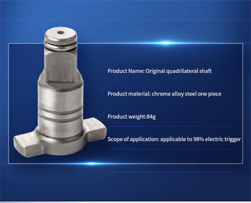 Адаптер для электрического гайковерта Многофункциональный квадратный вал с Т-образной головкой Электрический бесщеточный ударный гайковерт Вал Аксессуар для электроинструмента
