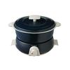 Récolte POT DUO Fete [Navy/RPD-3] Recolte POT DUO Fete Electric Pot/Multi-Cooker, Navy. Dimensions (when Stored): Approx. 24.0cm W X 22cm D X 17.5cm H
