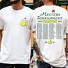 Футболка The Masters Golf Tournament Augusta National Champions of Golf для Мужчин Женщин Графические Футболки Модные Унисекс Футболки Топы