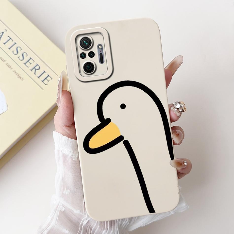 For Xiaomi Redmi Note 10 Pro Cute Panda Rabbit Cartoon Soft Silicone Case For Redmi Note 10 Pro 4G Shockproof Phone Cases