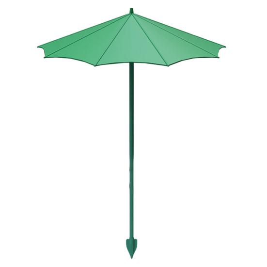 Small Outdoor Parasol 10 Inch Diam Plant Umbrella, UV Protection Shade, Mini Provides Shade Fiberglass Garden Umbrella to ?Defend Plants from