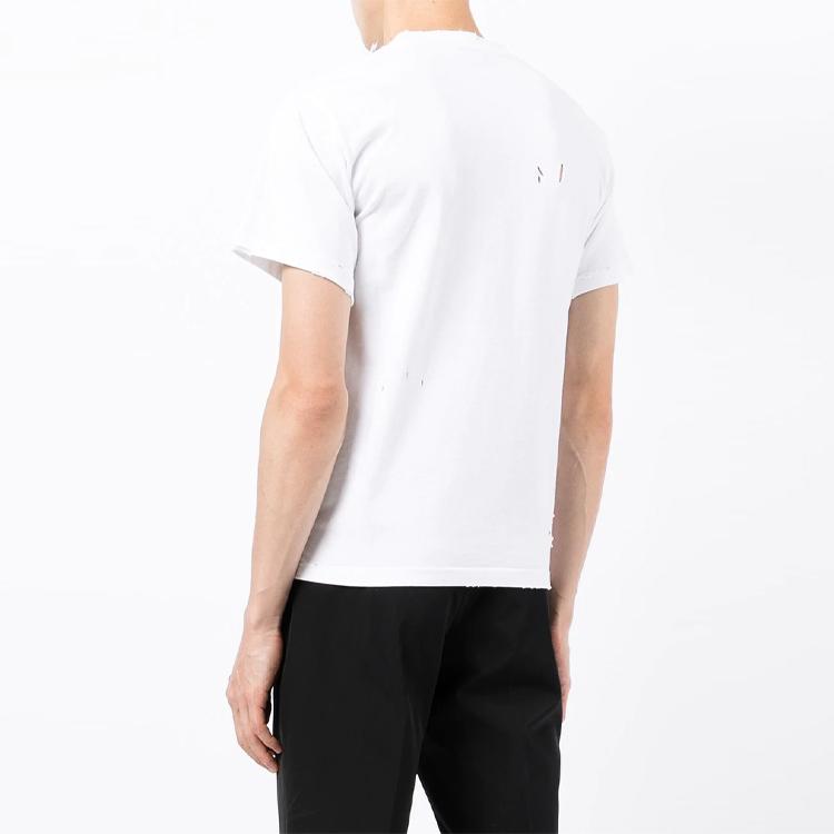 Balenciaga Футболка Унисекс Белая 661705TKVD59040