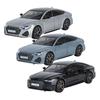 МояМашина 1:Металлическая модель автомобиля RS7 в масштабе 1:24 - Серебристая коллекционная фигурка