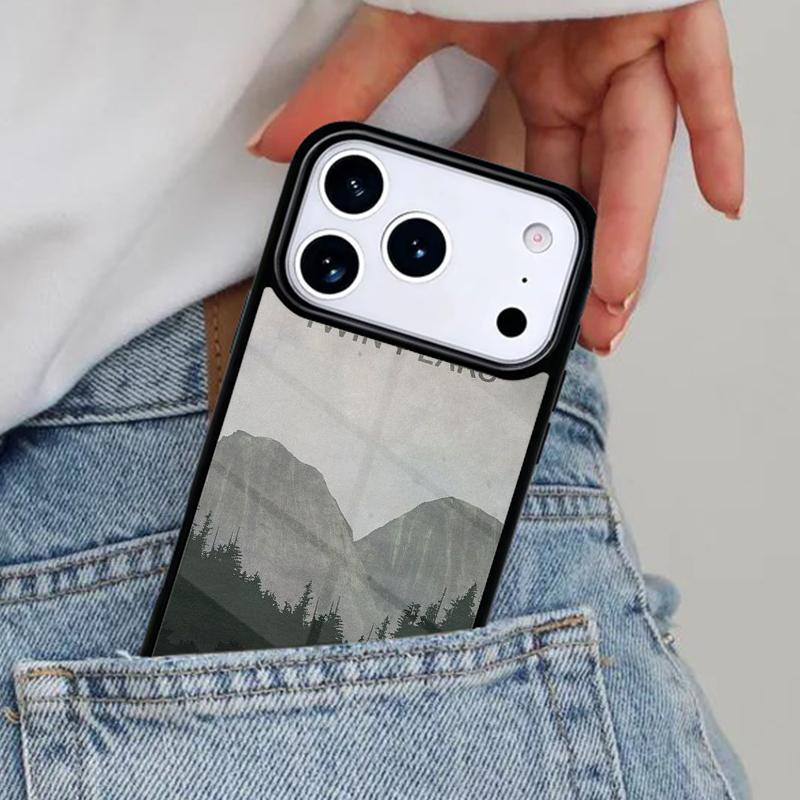Best New Design Welcome to Twin Peaks Phone Case for iPhone 16e 15 14 13 12 17 Pro Max Plus Air 17pro Cover Coque
