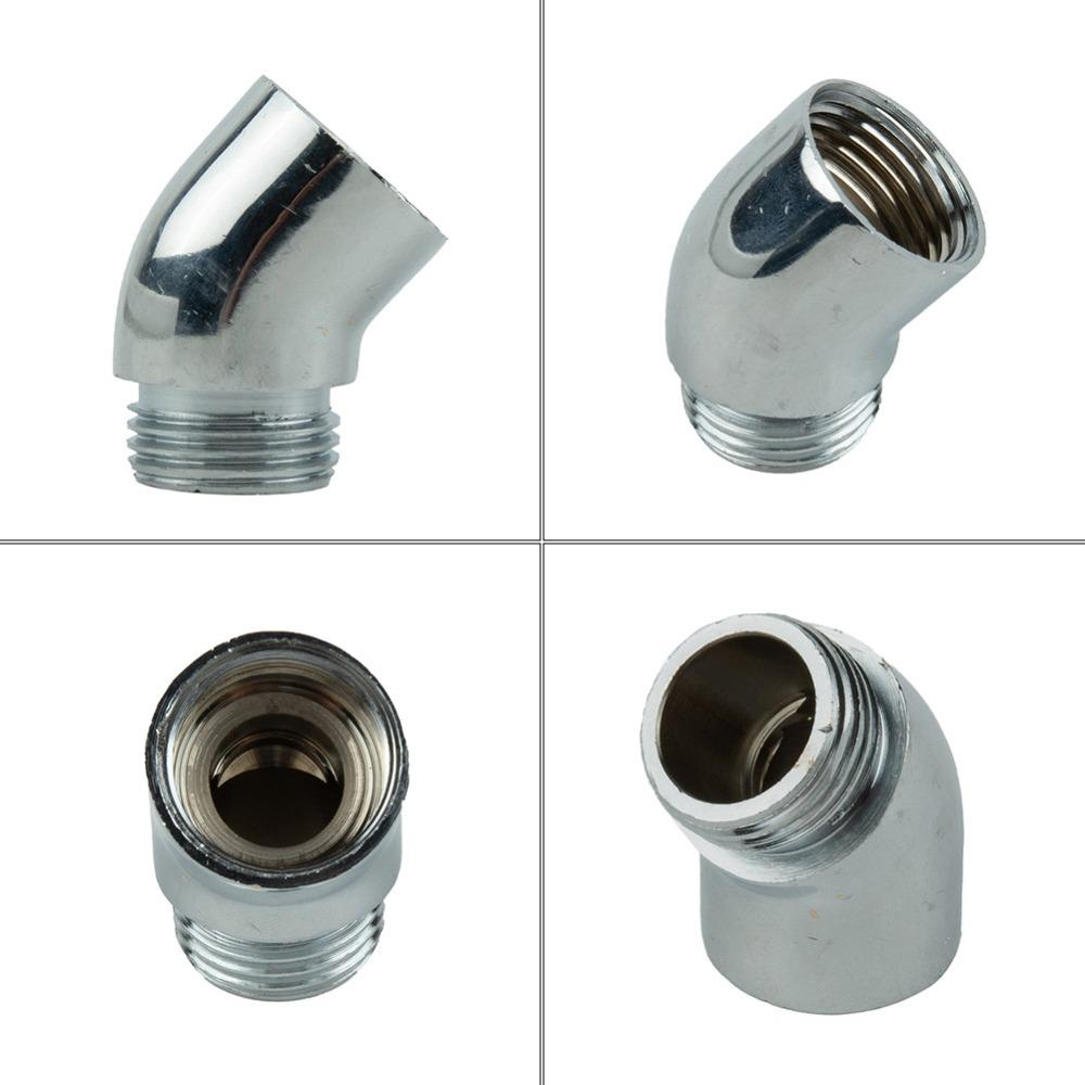 G1/2 Universal Bracket Shower Connector Shower Elbow Adapter Elbow Joint Top Spray Elbow